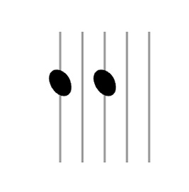 A second fifth, moved to the next note.
